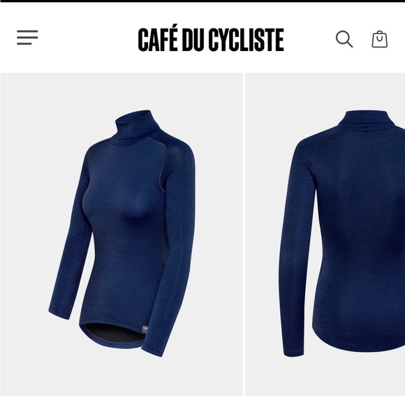 Cafe du Cycliste Merino Cycling Base Layer - Picture 4 of 10